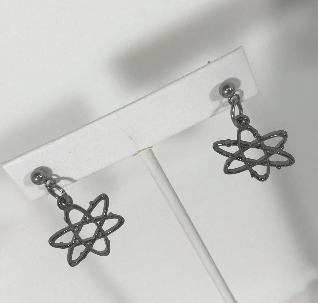 Molecule Earrings, Atom Earrings, Nerd Gifts, Science Lover Gifts, Atom Jewelry, Molecule Jewelry, Nerd Jewelry Gift, Nerdy Jewelry